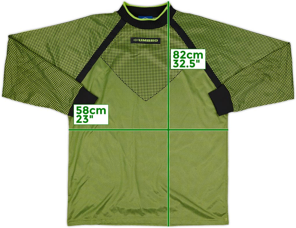 1990s Umbro Template L/S Shirt - 6/10 - (L)