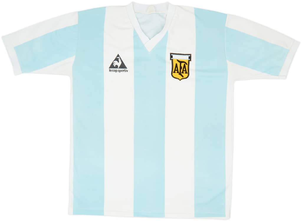 1984-86 Argentina Home Shirt - 7/10 - (XXL)