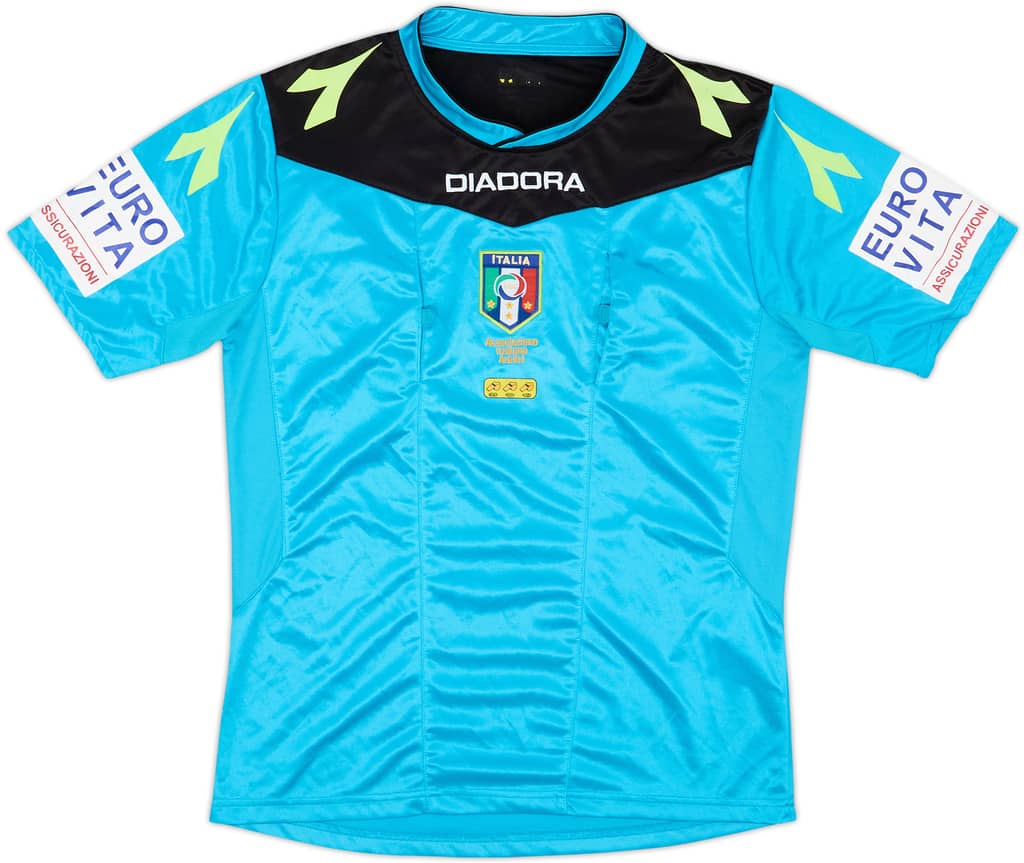 2015-17 Italy Diadora Referee Shirt - 9/10 - (M)