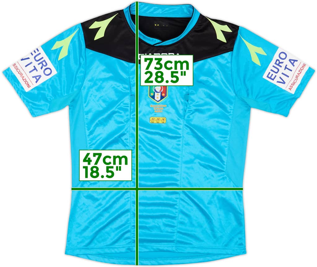 2015-17 Italy Diadora Referee Shirt - 9/10 - (M)