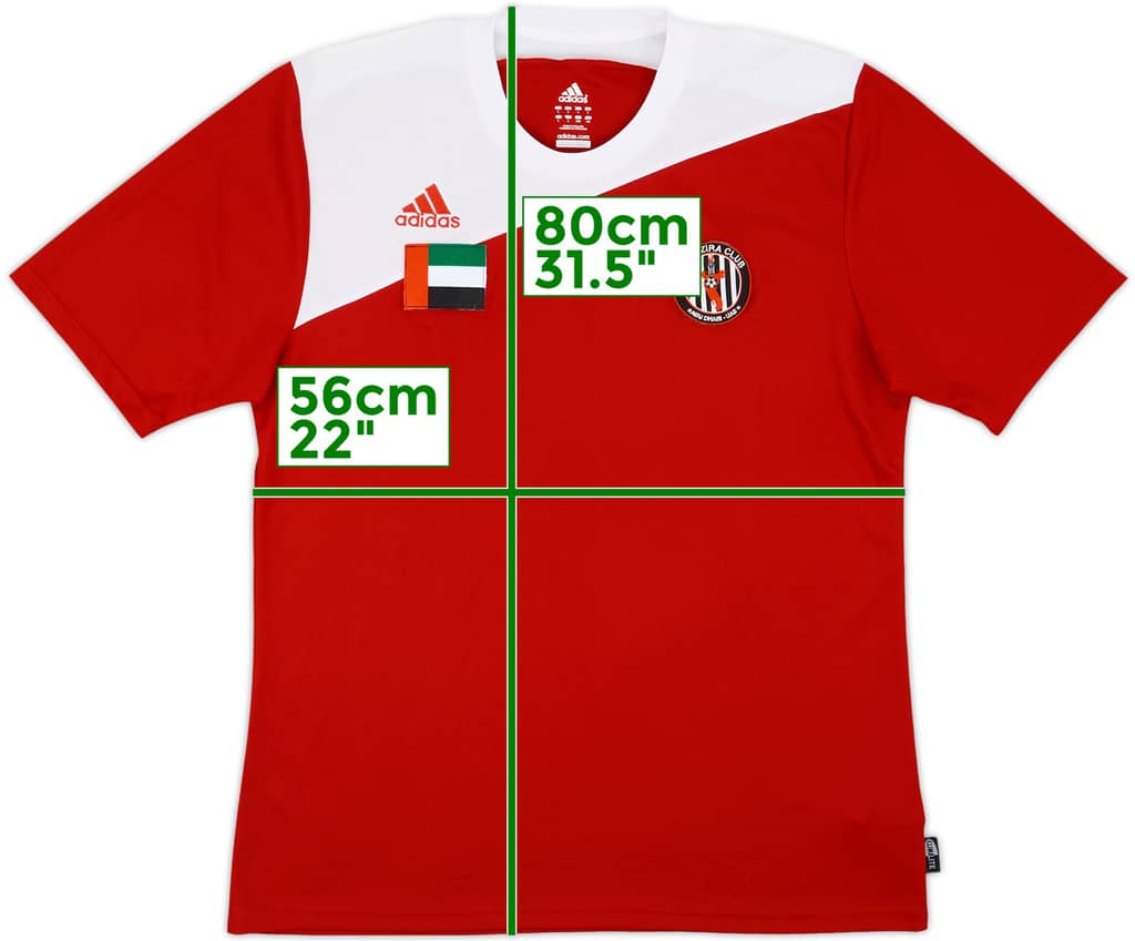 2008-09 Al Jazira Club Home Shirt - 10/10 - (L)