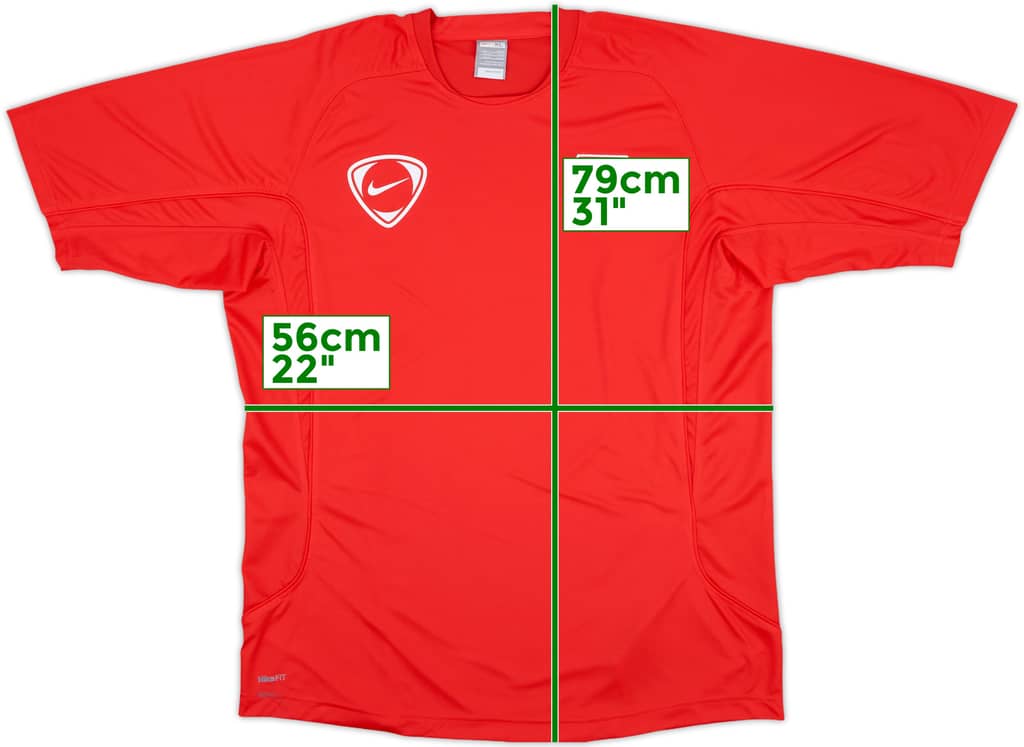 2007-08 Switzerland Nike Training Shirt - 8/10 - (XL)