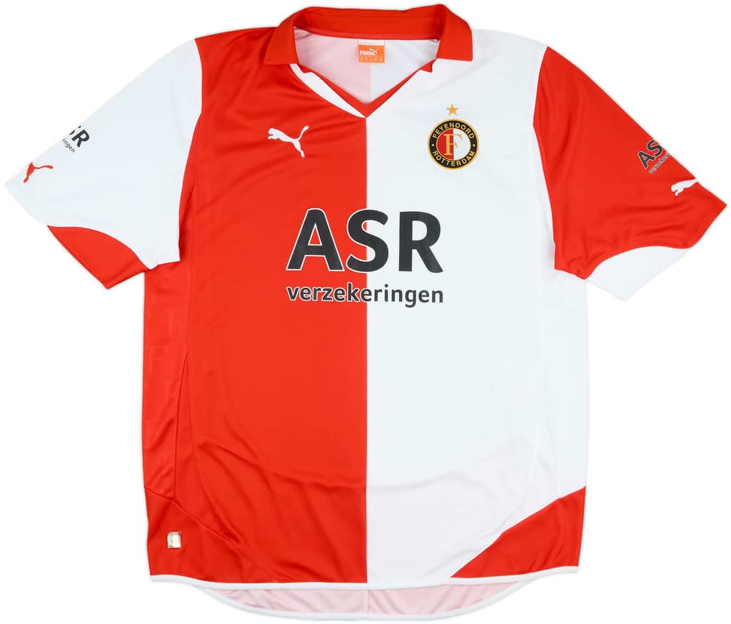 2010-11 Feyenoord Home Shirt - 9/10 - (XL)