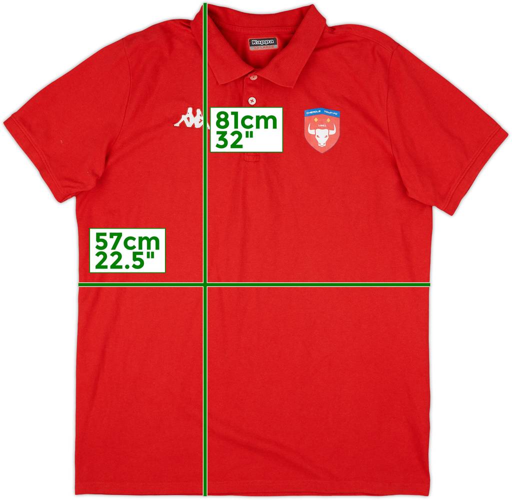 2021-22 Kappa Template Polo Shirt - 9/10 - (XXL)