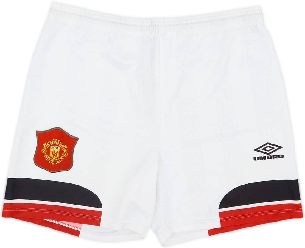 1994-96 Manchester United Home Shorts - 6/10 - (S)