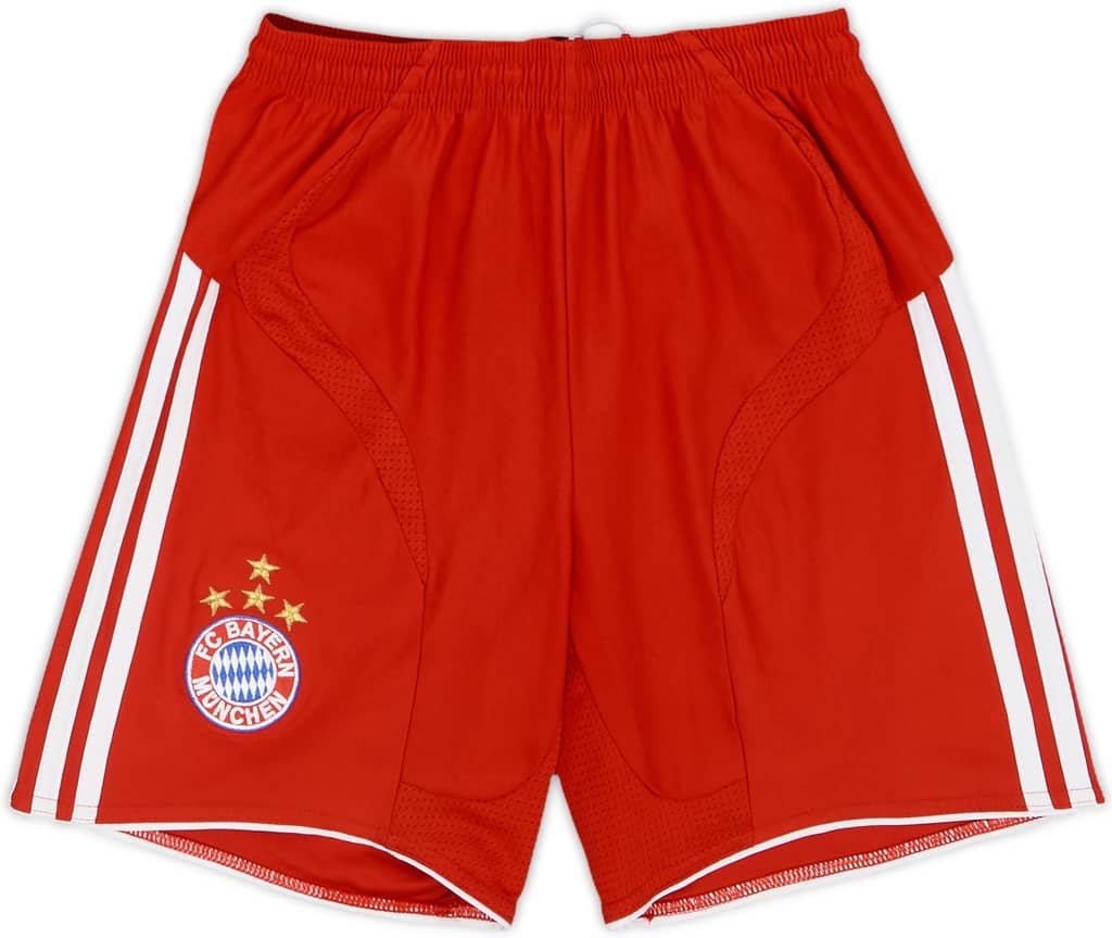 2008-09 Bayern Munich Home Shorts - 8/10 - (S.Boys)