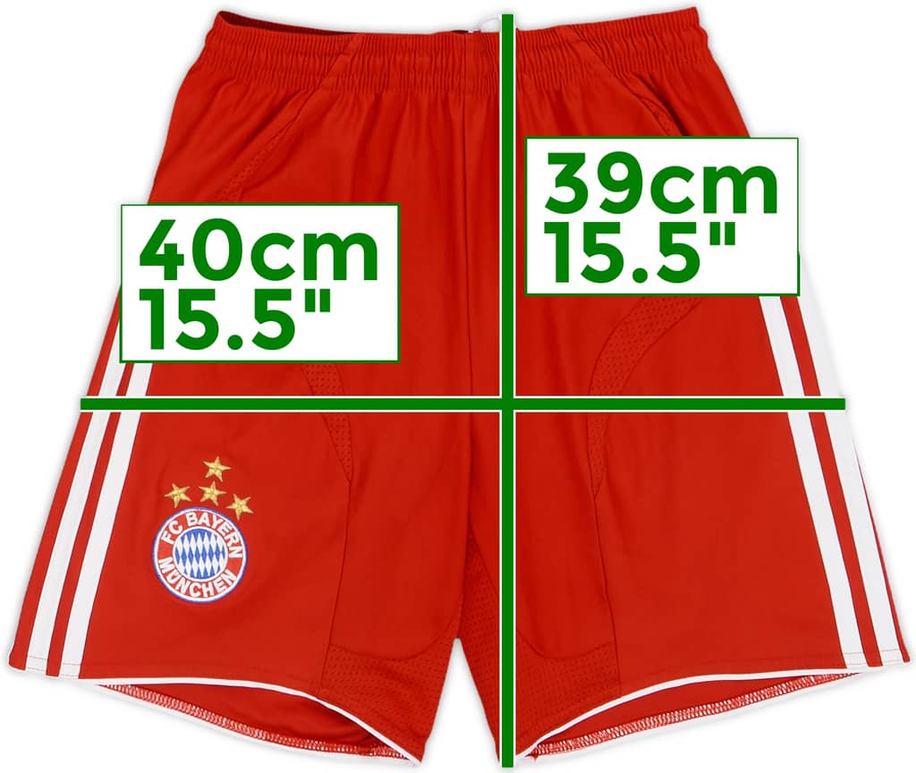 2008-09 Bayern Munich Home Shorts - 8/10 - (S.Boys)