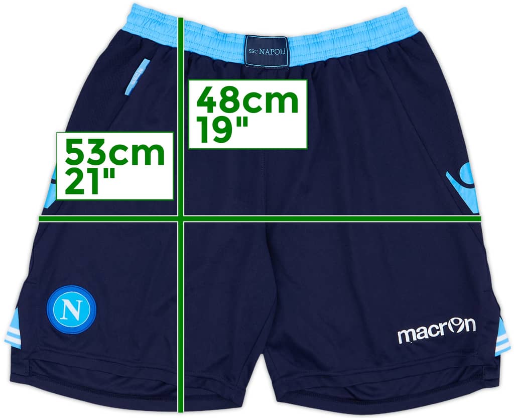 2012-13 Napoli Away Shorts - 9/10 - (M)