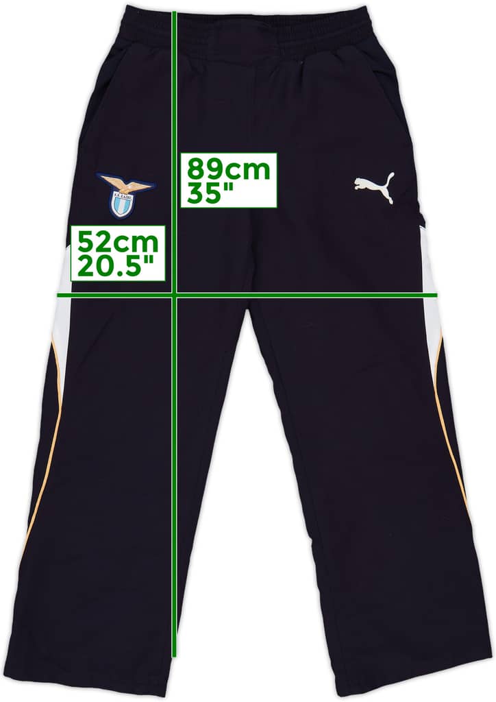 2011-12 Lazio Puma Track Pants/Bottoms - 8/10 - (XL.Boys)