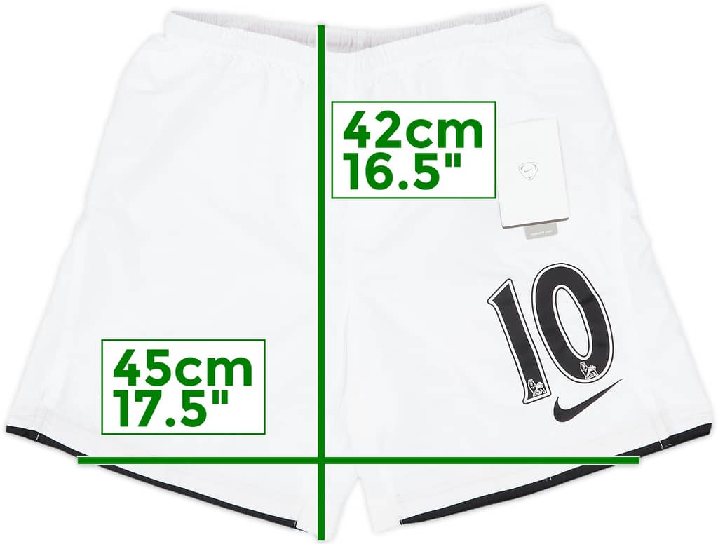 2007-08 Manchester United Home Shorts #10 (M.Boys)