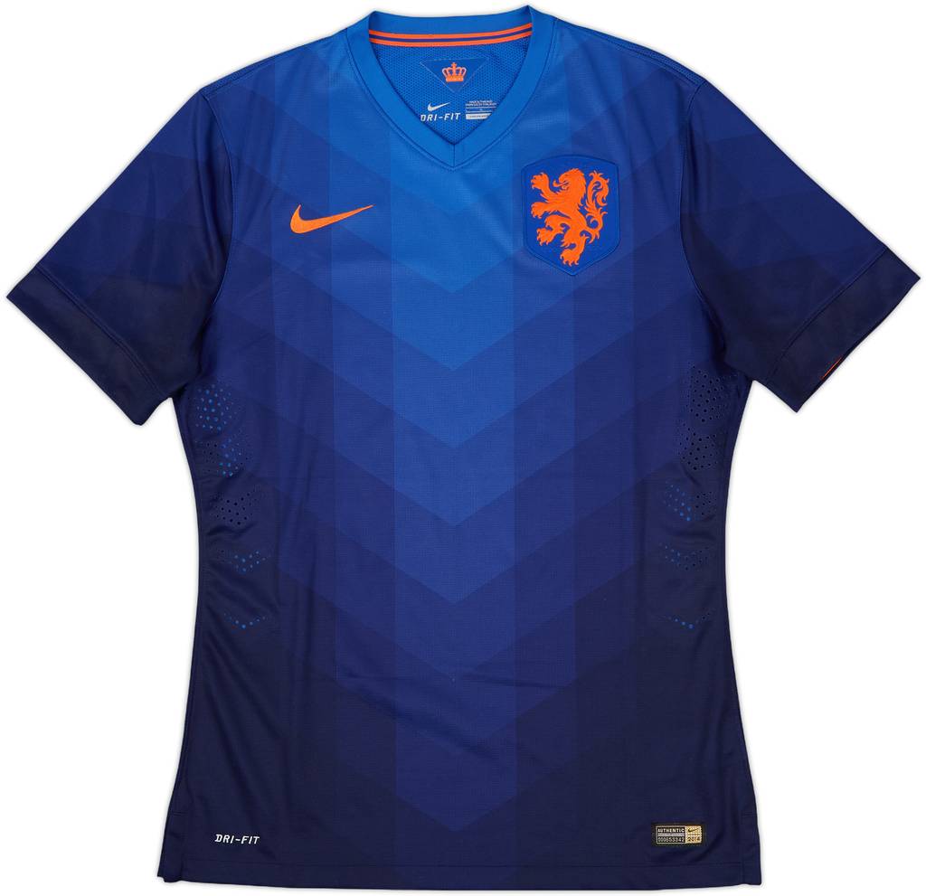 2014-15 Netherlands Authentic Away Shirt - 9/10 - (L)