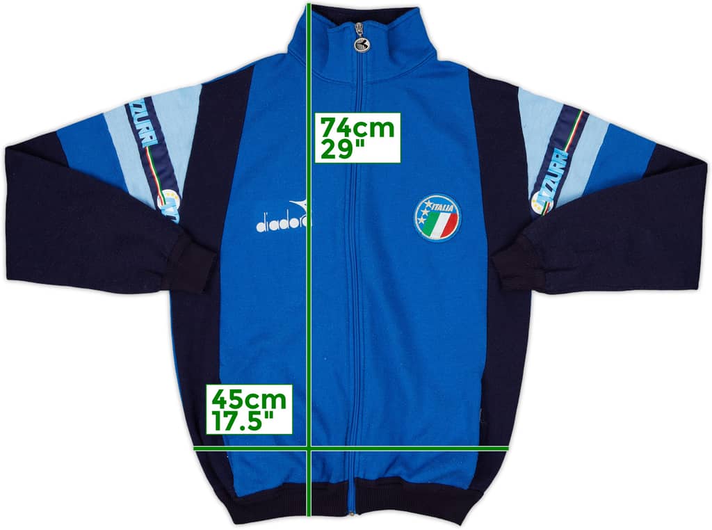 1990 Italy Diadora Track Jacket - 6/10 - (XL)