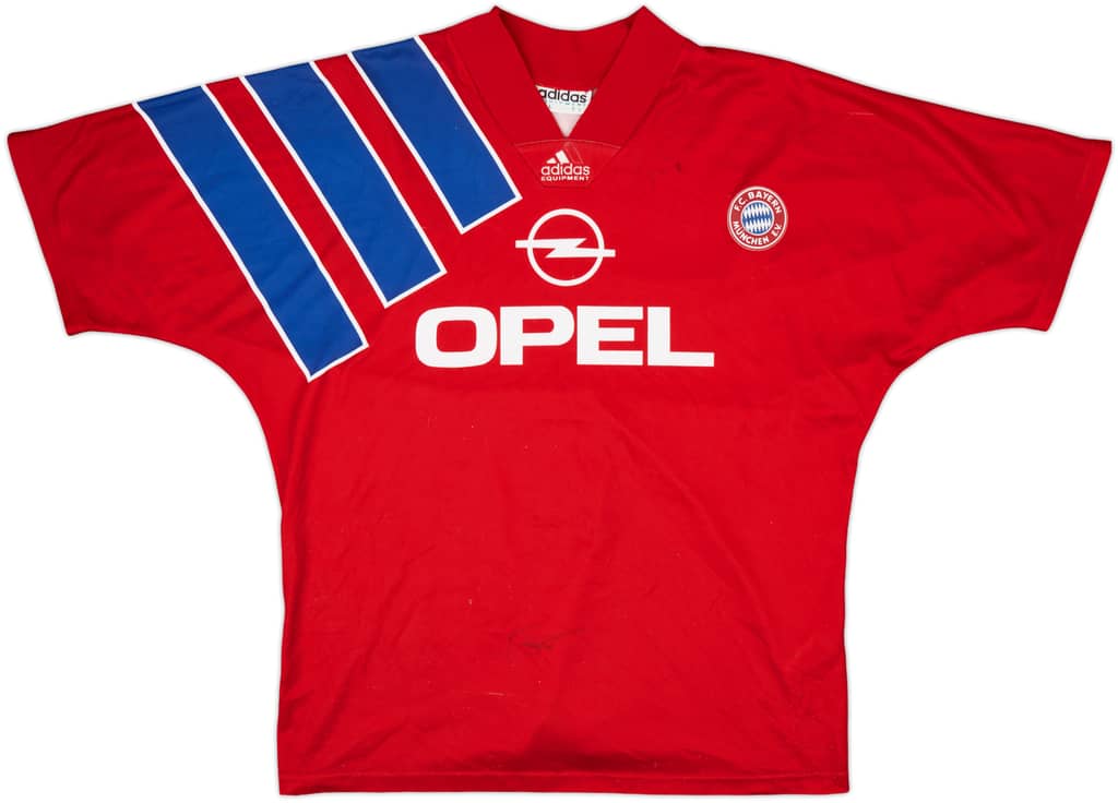 1991-93 Bayern Munich Signed Home Shirt - 5/10 - (M)