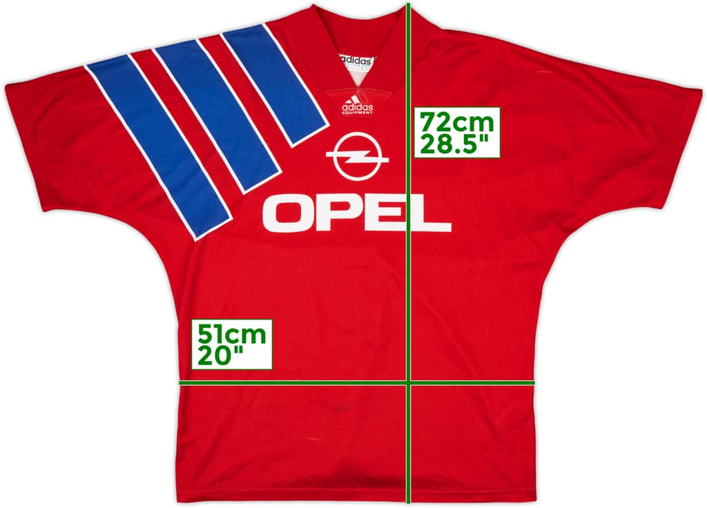 1991-93 Bayern Munich Signed Home Shirt - 5/10 - (M)