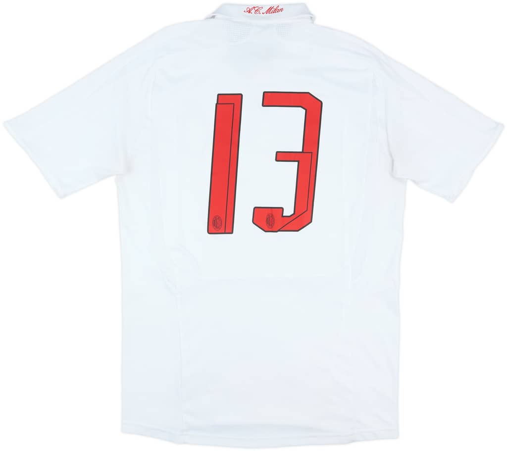 2007-08 AC Milan Match Issue Away Shirt #13