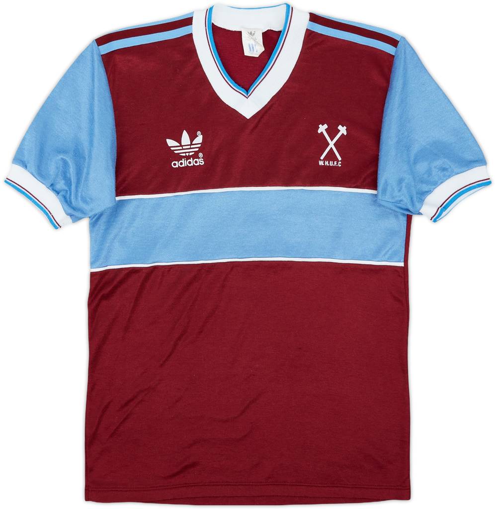 1983-85 West Ham Home Shirt - 8/10 - (S)