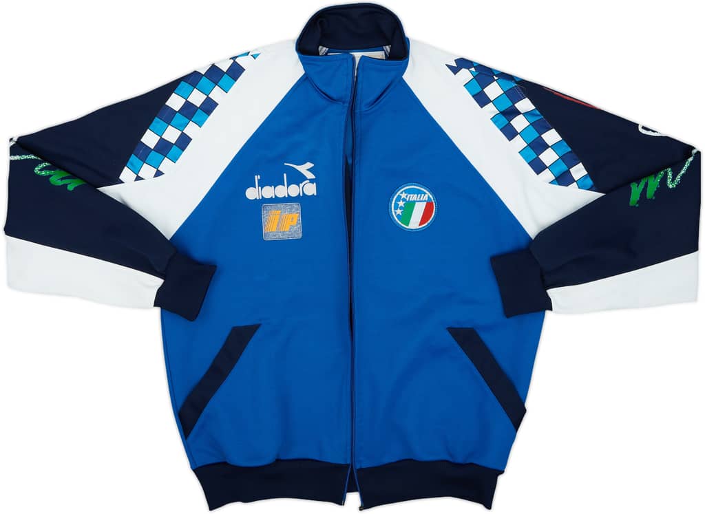 1990 Italy Diadora Track Jacket - 4/10 - (L)