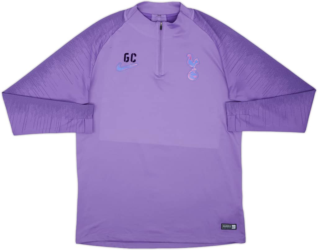 2019-20 Tottenham Nike 1/4 Zip Staff Issue Training Top GC - 8/10 - (L)