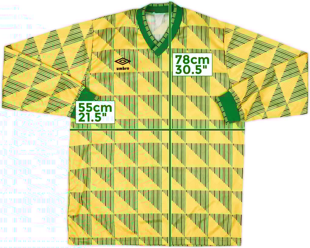 1990s Umbro Template L/S Shirt - 9/10 - (L)