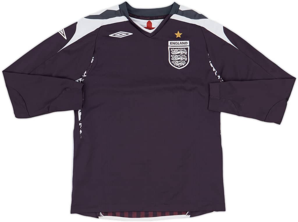 2008-09 England GK Shirt - 7/10 - (M.Boys)