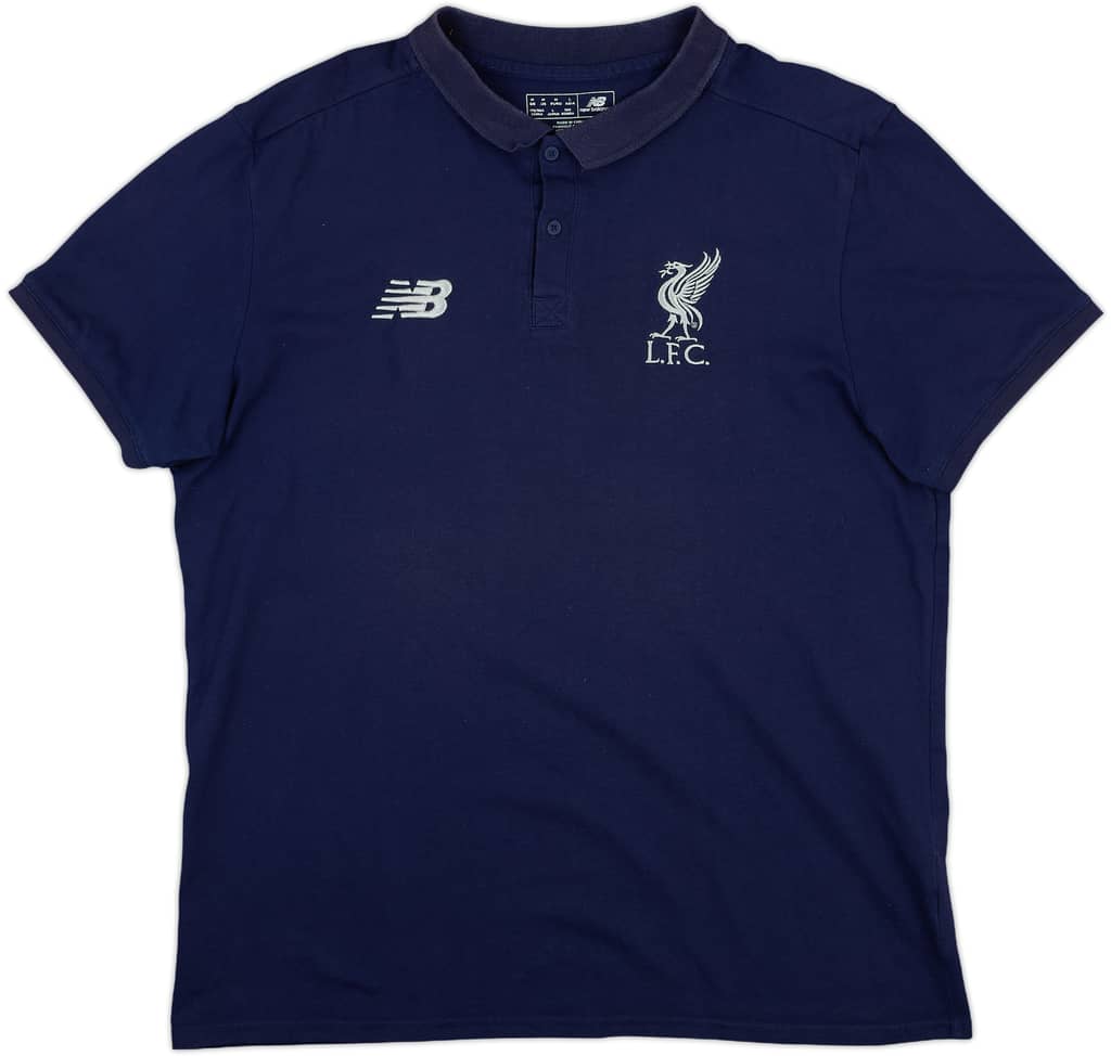 2016-17 Liverpool New Balance Polo Shirt - 9/10 - (M)
