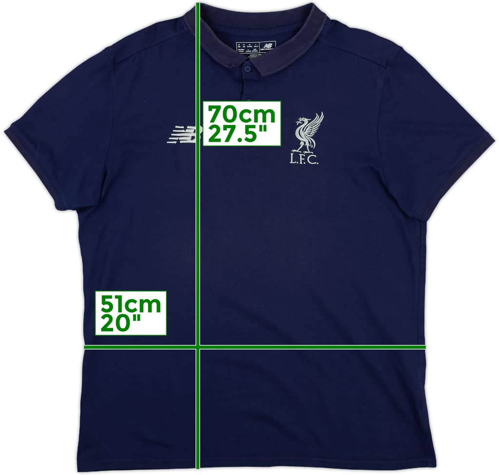 2016-17 Liverpool New Balance Polo Shirt - 9/10 - (M)