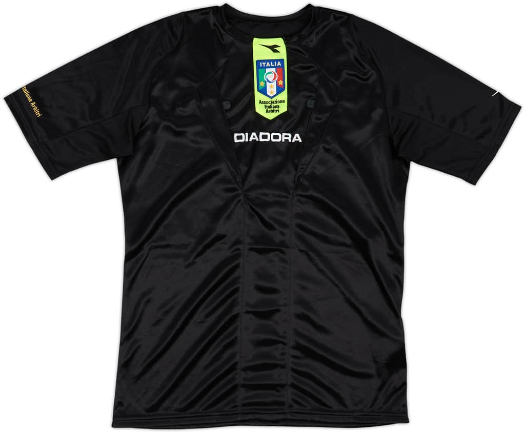 2009-10 Italy FIGC Diadora Referee Shirt - 10/10 - (S)