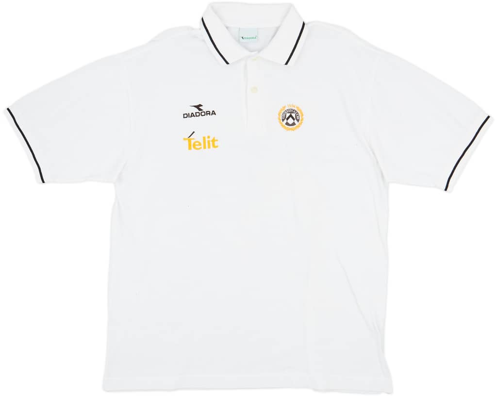 1999-00 Udinese Diadora Polo Shirt - 7/10 - (L/XL)