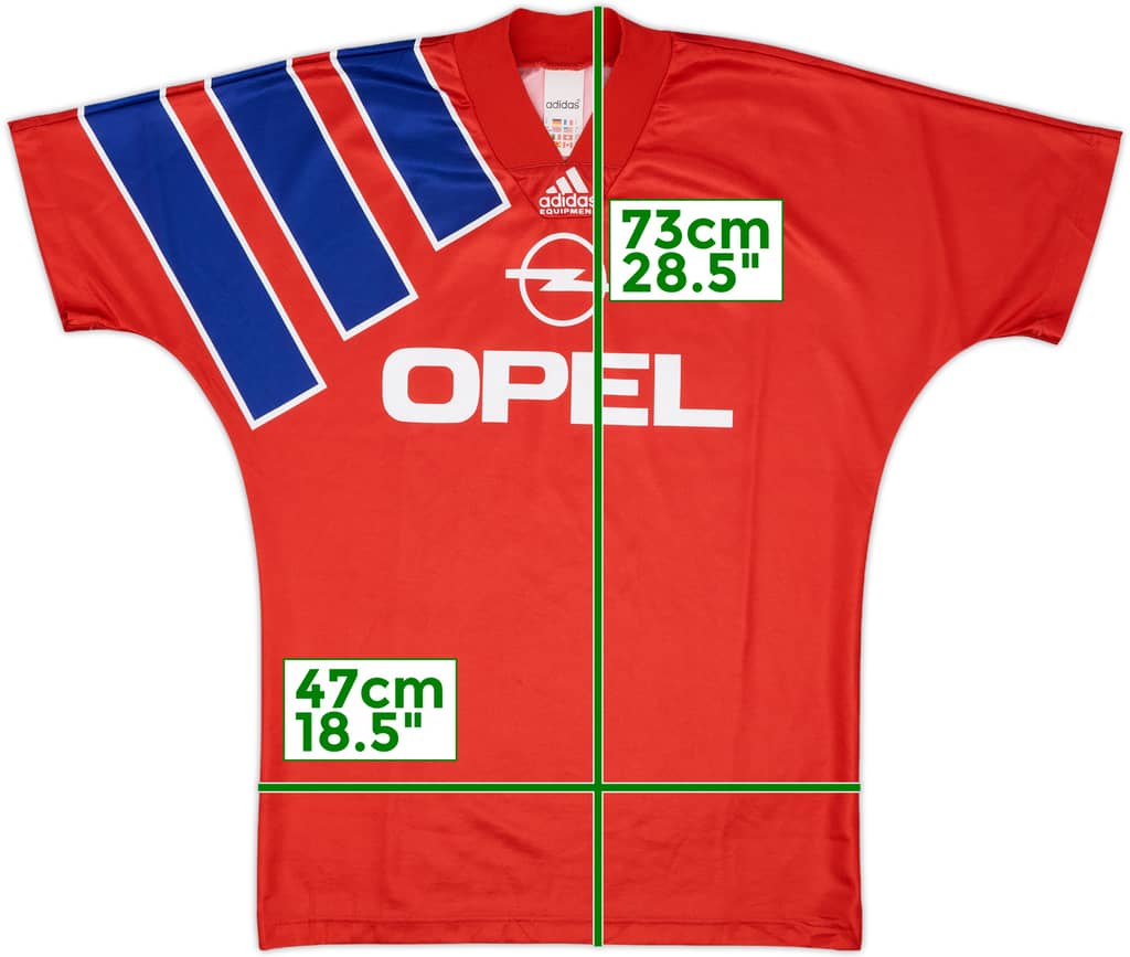 1991-93 Bayern Munich Home Shirt - 10/10 - (S)