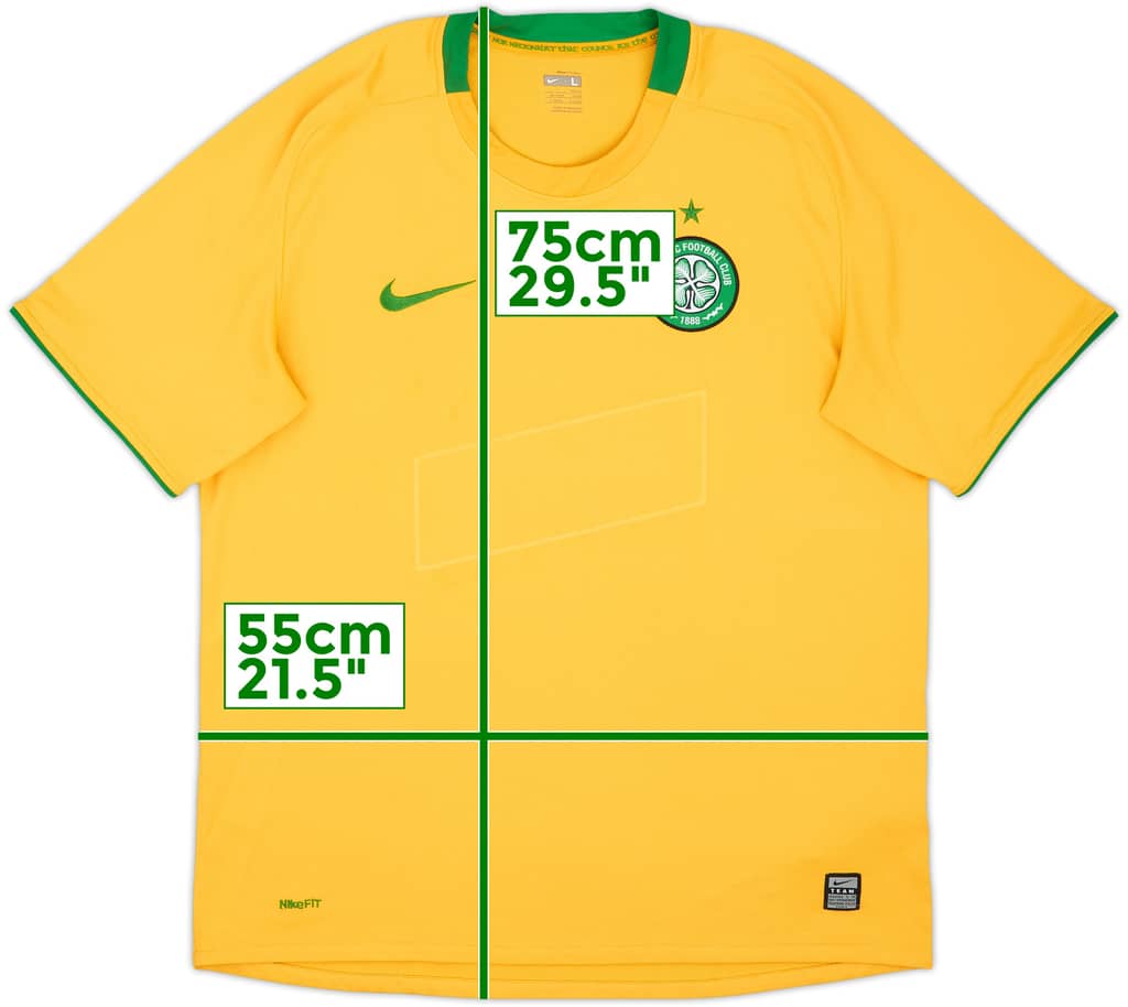 2008-09 Celtic Away Shirt - 4/10 - (L)