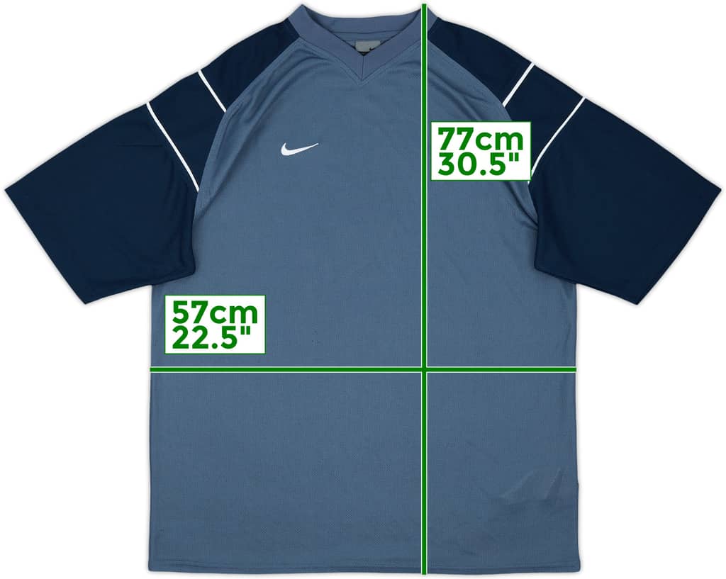 2003-04 Manchester United Nike Training Shirt - 9/10 - (L)