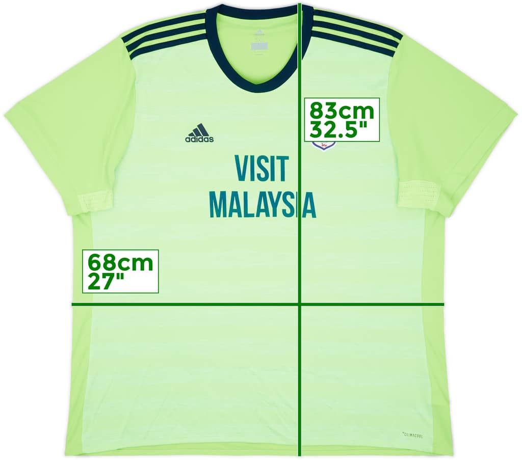 2017-18 Cardiff City Away Shirt - 9/10 - (3XL)