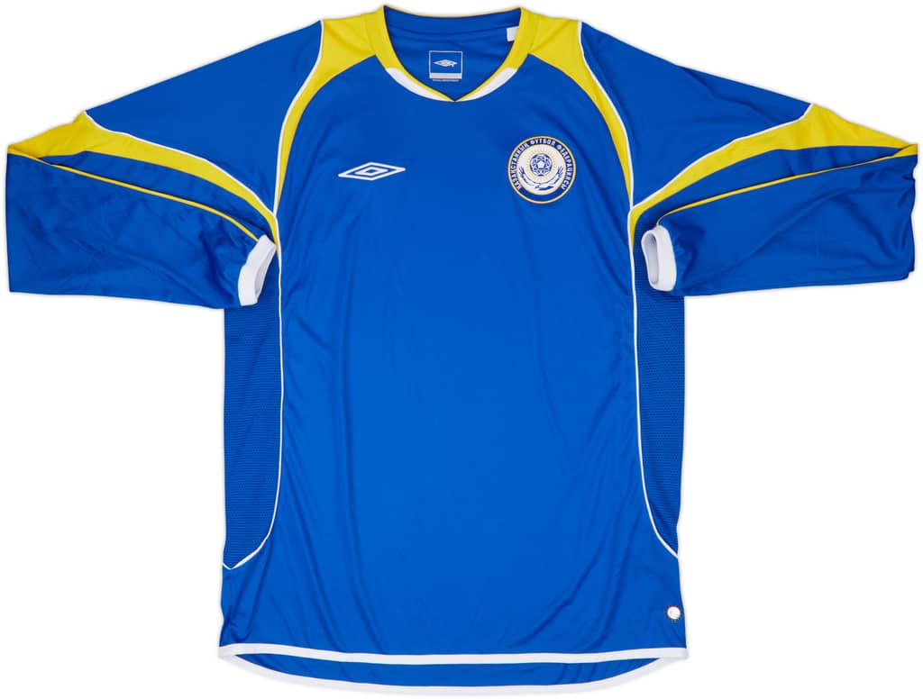 2009-10 Kazakhstan Home L/S Shirt - 9/10 - (L)