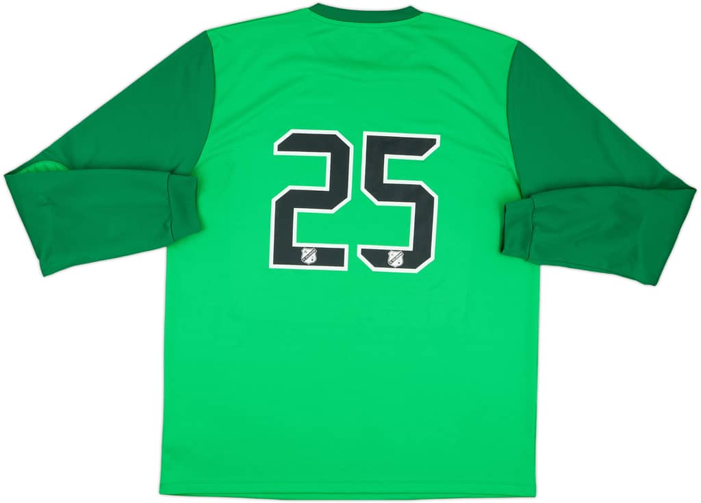 2017-18 FC Volendam Match Issue GK Shirt #25