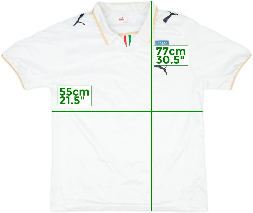 2007-08 Italy Away Shirt - 5/10 - (XL)