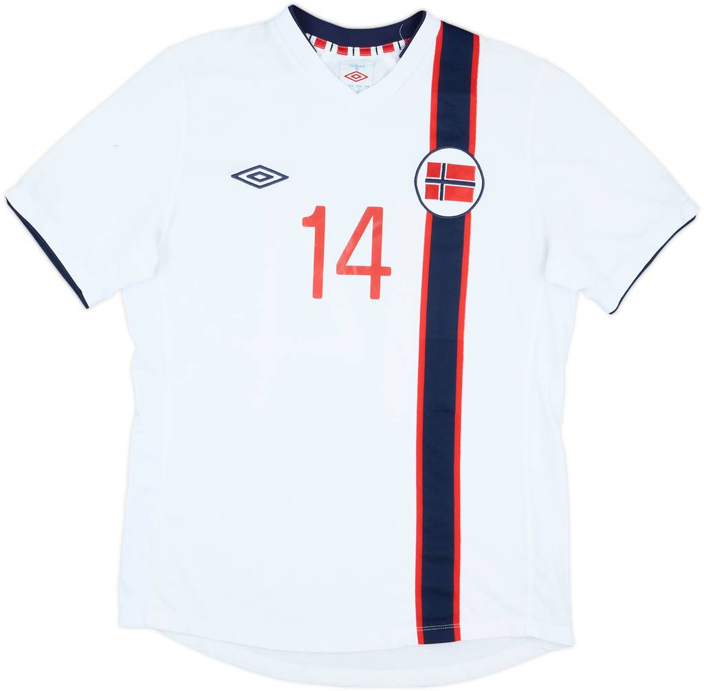 2012-13 Norway Match Issue Away Shirt #14