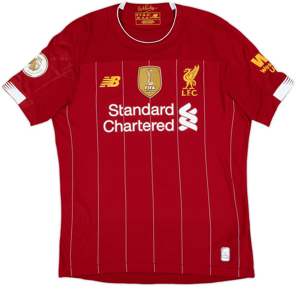 2019-20 Liverpool Home Shirt - 10/10 - (XL.Boys)