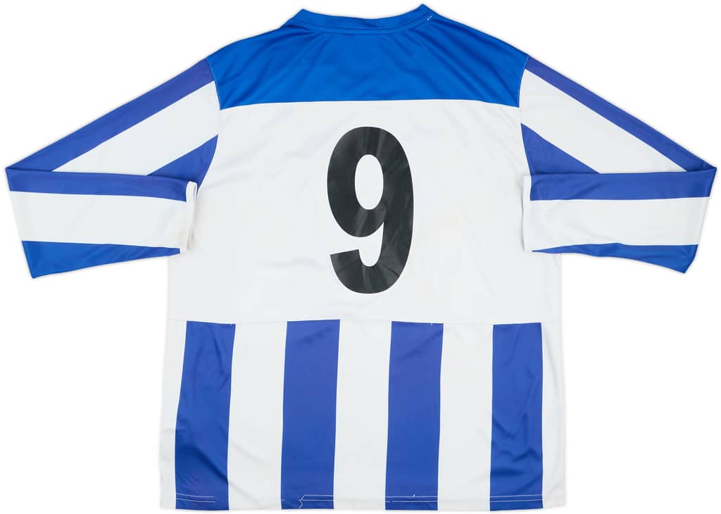 2011-12 Nuneaton Town Match Issue Home L/S Shirt #9