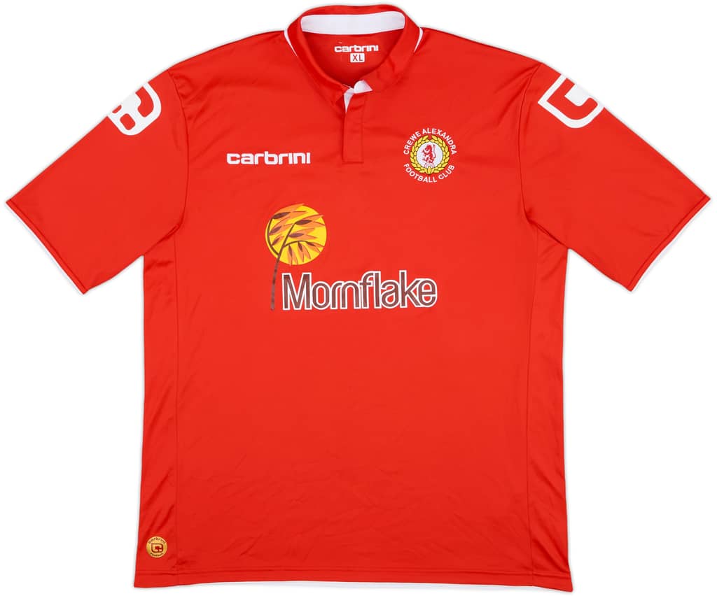 2012-13 Crewe Alexandra Home Shirt - 7/10 - (XL)
