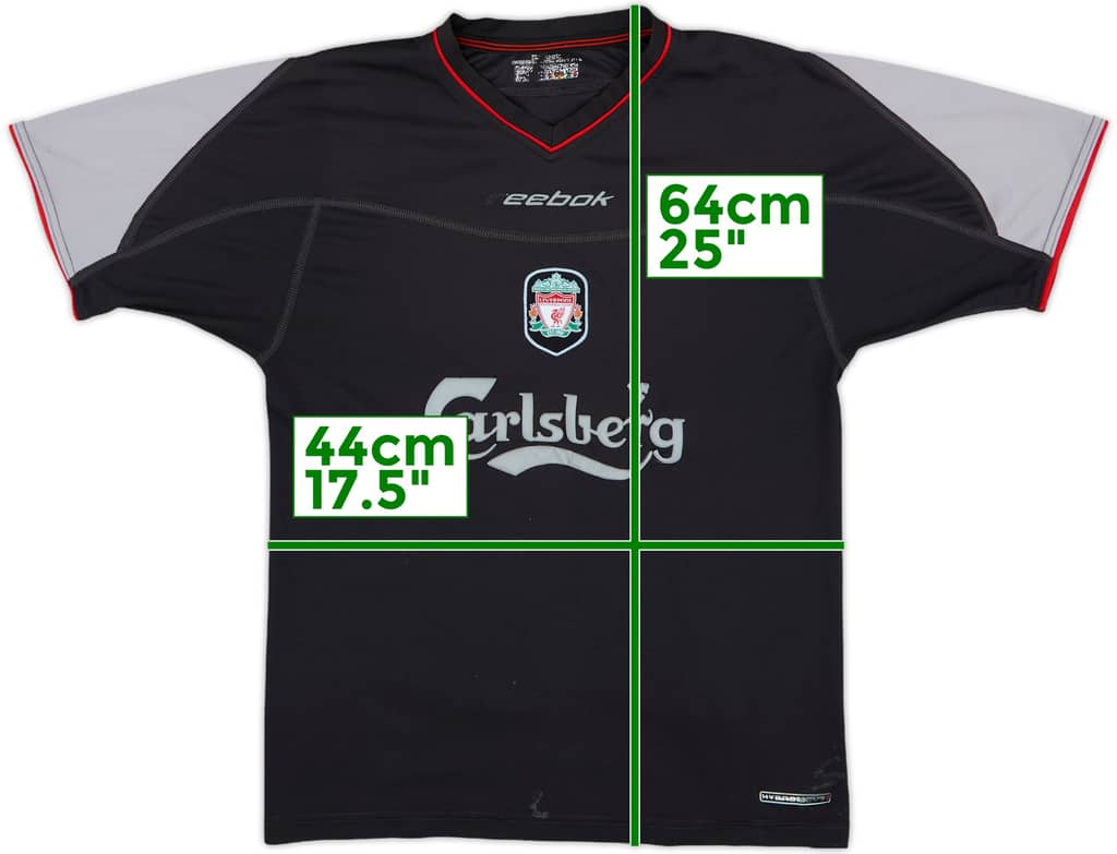 2002-04 Liverpool Away Shirt - 5/10 - (XL.Boys)