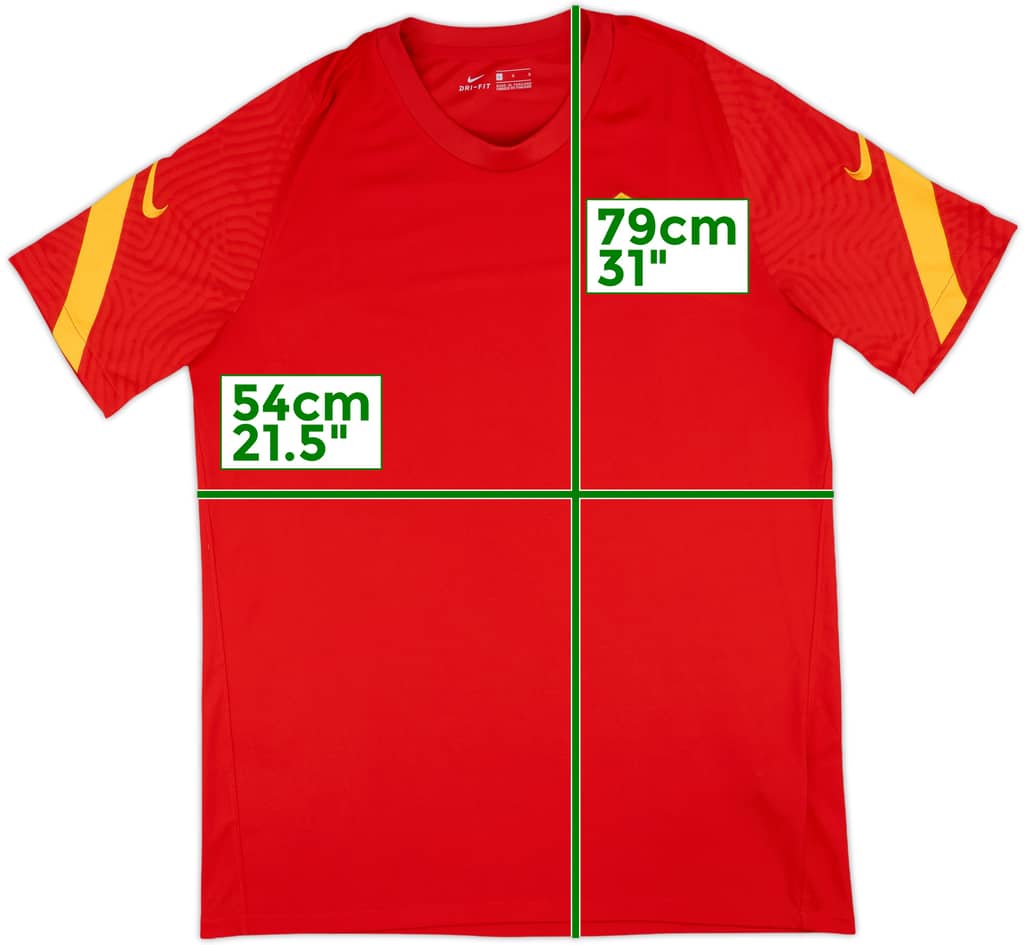 2020-21 Roma Nike Training Shirt - 10/10 - (L)