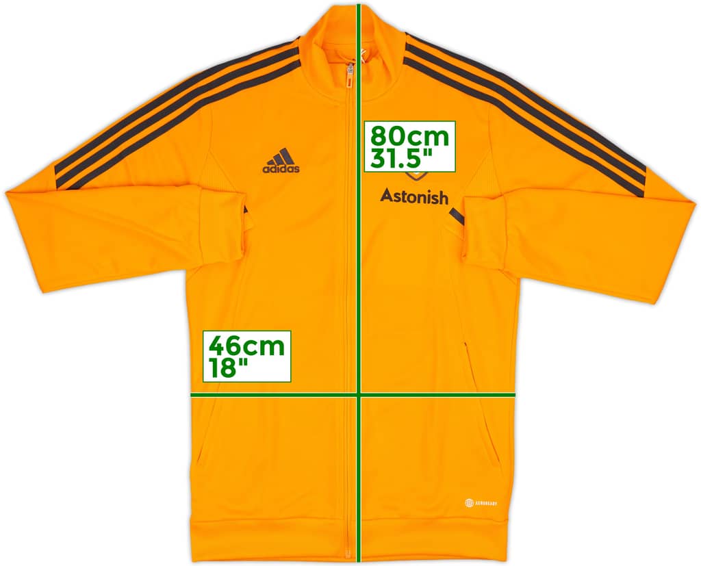 2022-23 Leeds United adidas Track Jacket (M)