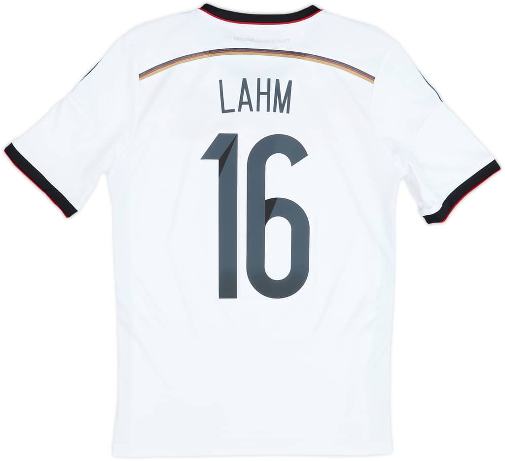 2014-15 Germany Home Shirt Lahm #16 - 6/10 - (XL.Boys)