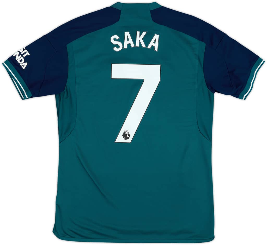 2023-24 Arsenal Third Shirt Saka #7 - 8/10 - (M)
