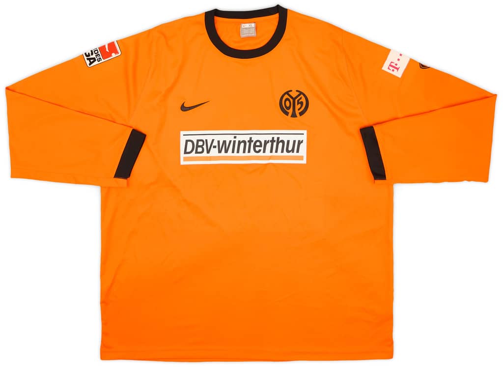 2008-09 FSV Mainz Match Issue Fourth L/S Shirt Borja #9