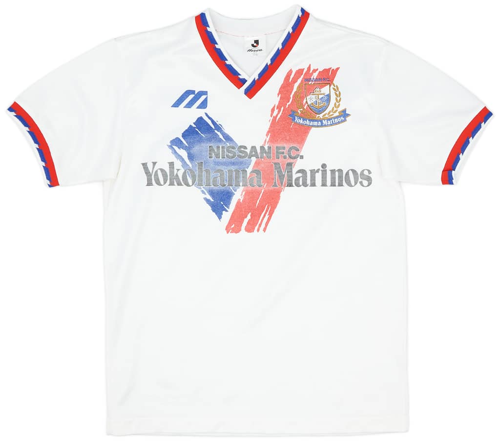 1993-94 Yokohama Marinos Mizuno Training Shirt - 7/10 - (L)