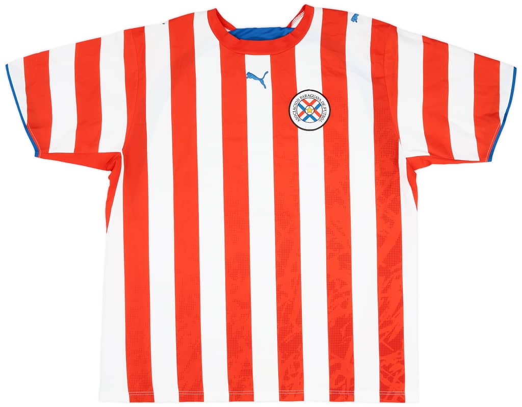 2006-07 Paraguay Home Shirt - 8/10 - (XL)