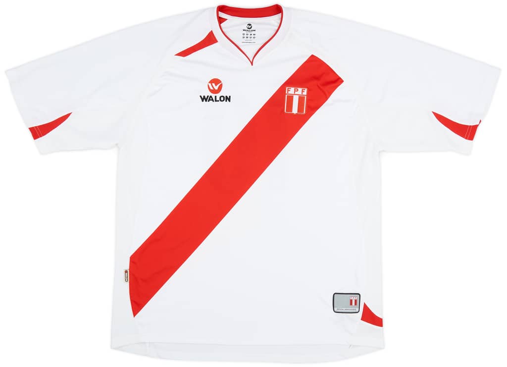 2007-09 Peru Home Shirt #10 - 7/10 - (XXL)