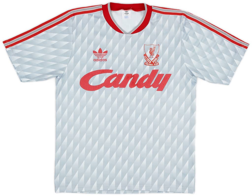 1989-91 Liverpool Away Shirt - 6/10 - (M)