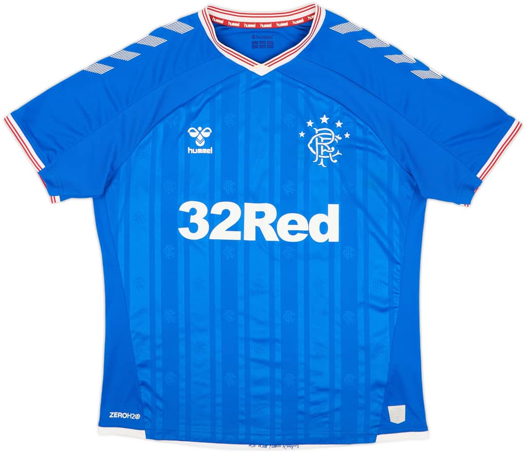 2019-20 Rangers Home Shirt Morelos #20